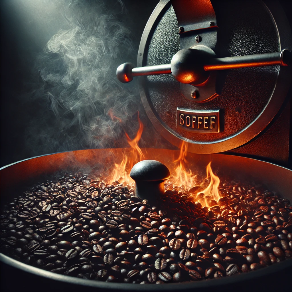 Baptism By Fire: How Coffee Beans Meet Their Dark Destiny